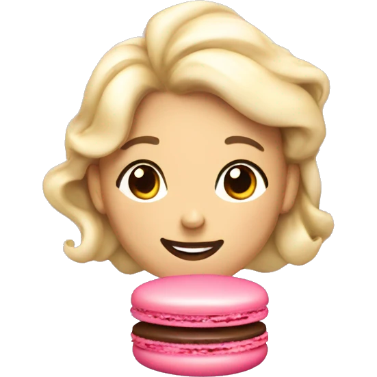 coquette macarons emoji