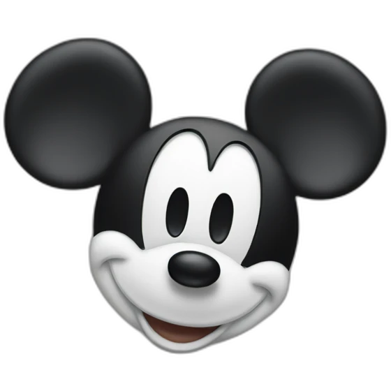 Mickey mouse emoji