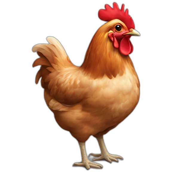 Hen emoji