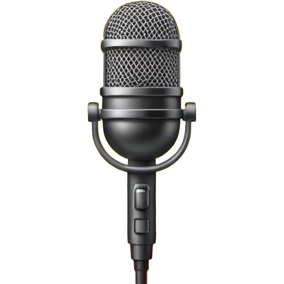 give me a microphone on fire with the text MC in front of it emoji