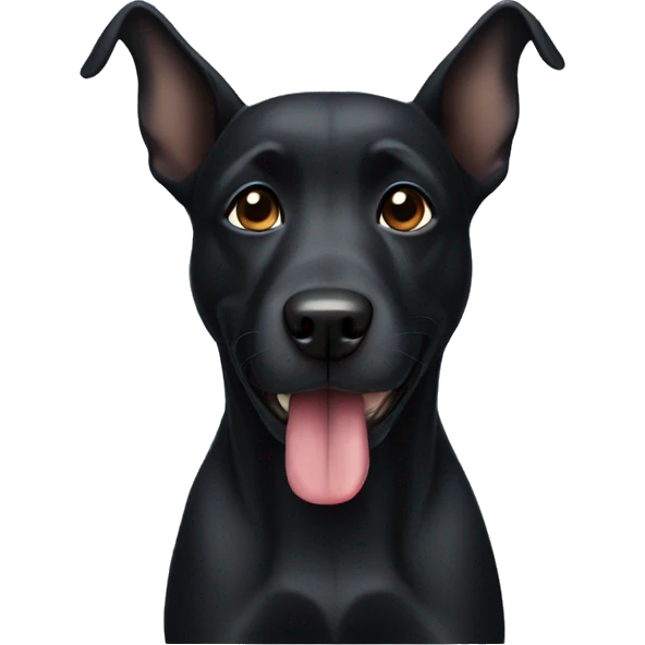 black Dog emoji