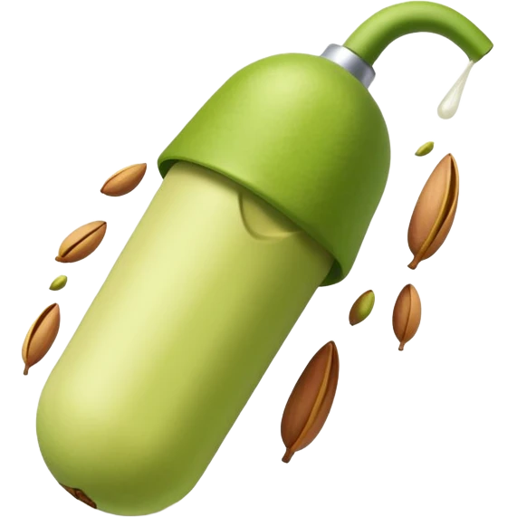 Pistachio spray emoji