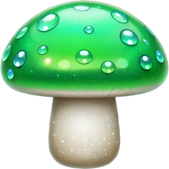 glitter mushroom 1-up emoji
