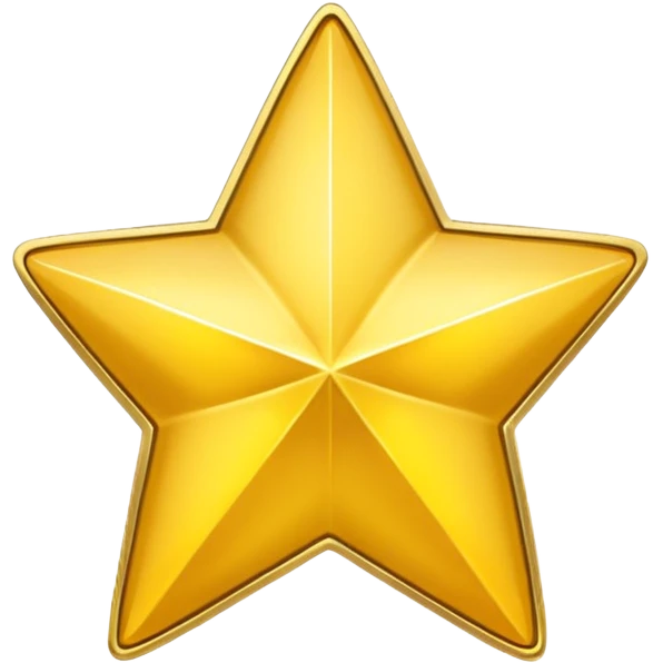 Gold star coin emoji emoji