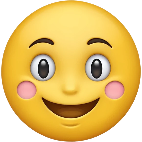 Genera big smile emoji with dudu face emoji