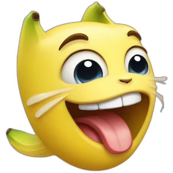 Bananacatcrying emoji