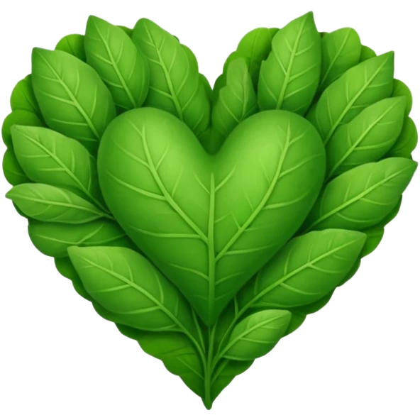 nature heart emoji