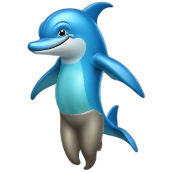 dolphin-man emoji