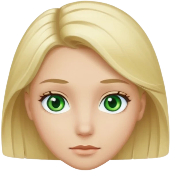 Girl blonde Green eyes man dark Hair blue eyes emoji
