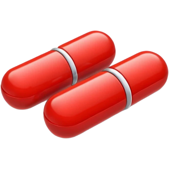 red medicines emoji