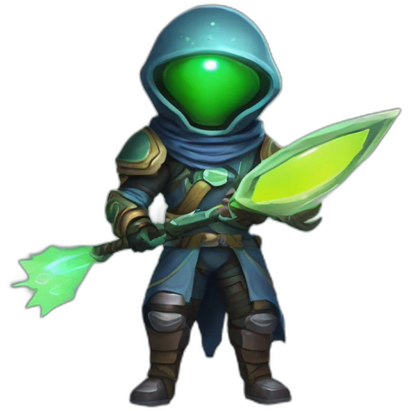 alien ranger futuristic roguelike rpg style inspired by slay thee spire emoji