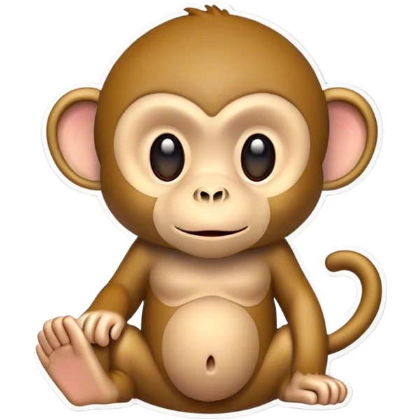 monkey sticker check emoji