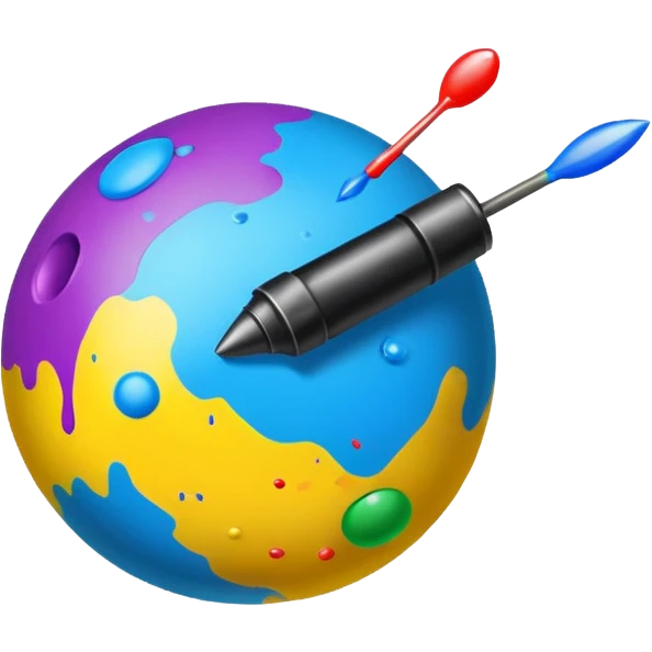 paintball bullett emoji