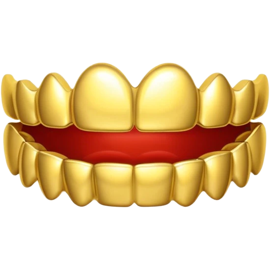 gold grillz emoji
