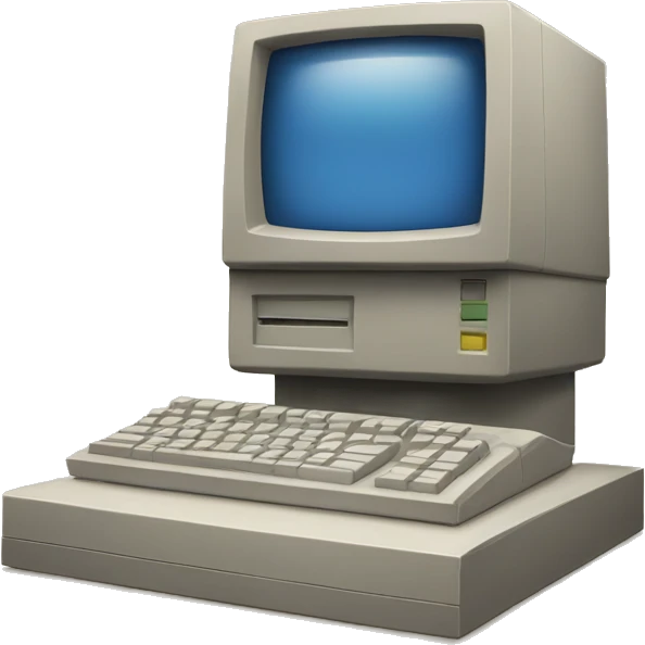old computer emoji