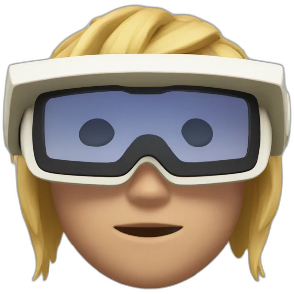 Link with oculus quest white emoji