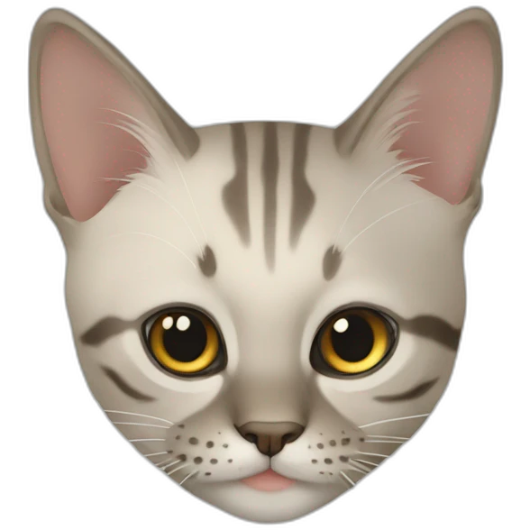 Кот с сердечком emoji