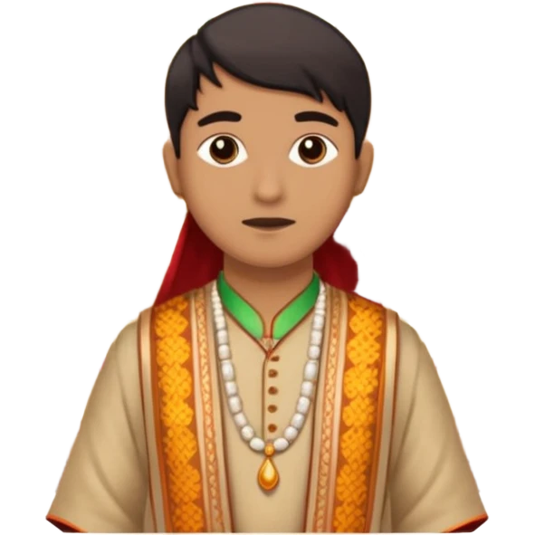 Stand in front of banaras board emoji