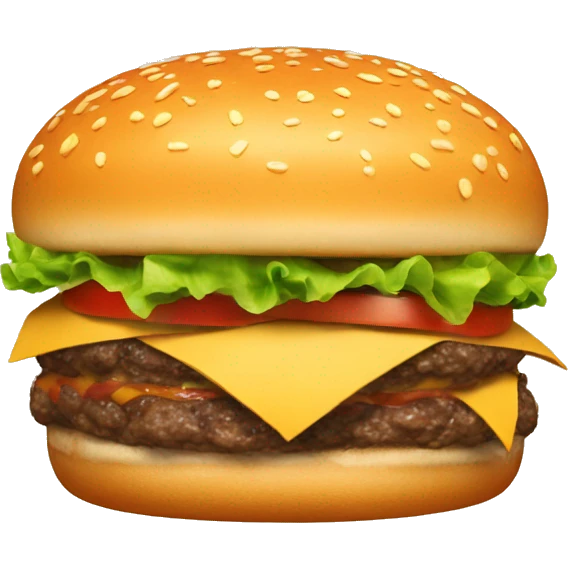Burger with a bow emoji