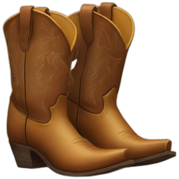 Sendra cowboy boots emoji