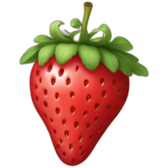Fraise française mirlilles emoji