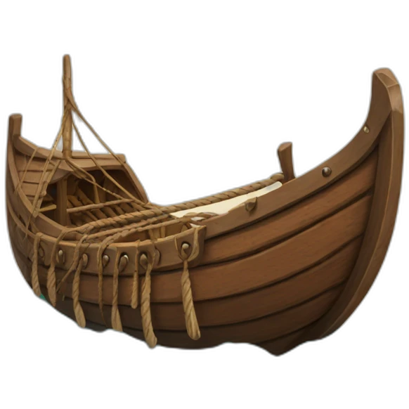 Viking longship emoji