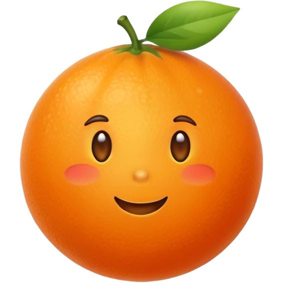  portakal meyvesi emoji