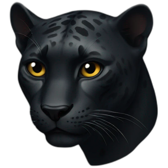 Panter noir emoji