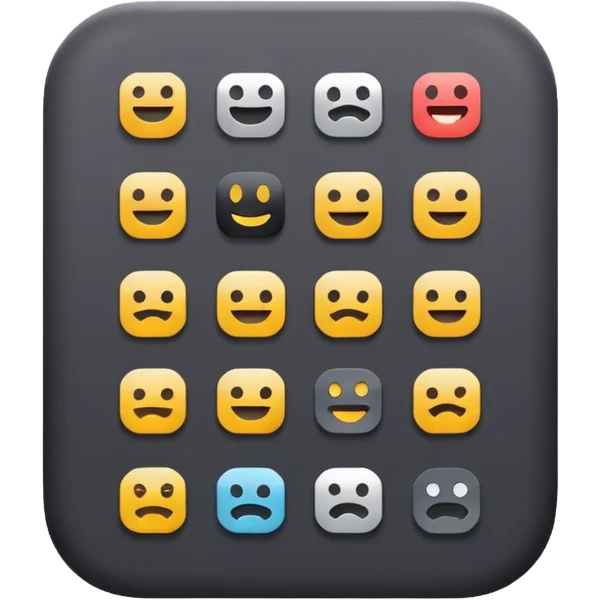 iOS widget emoji