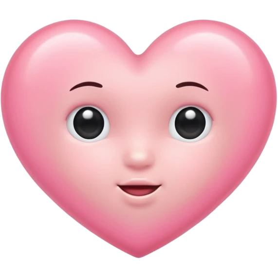 baby pink heart emoji