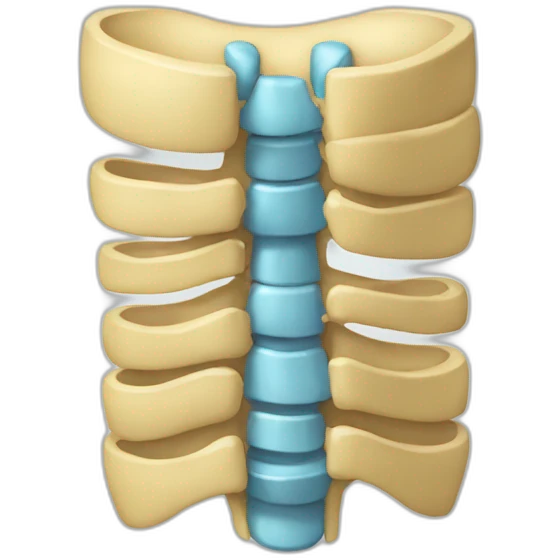 Coluna vertebral emoji