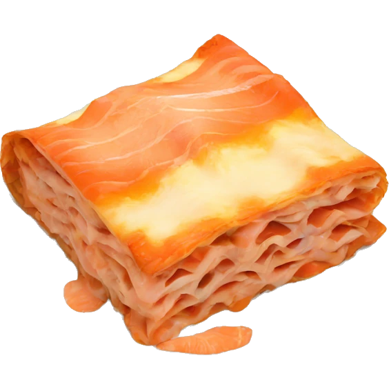 Salmon lasagna emoji