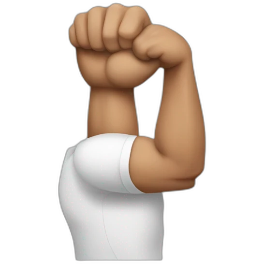 upper arm strong emoji