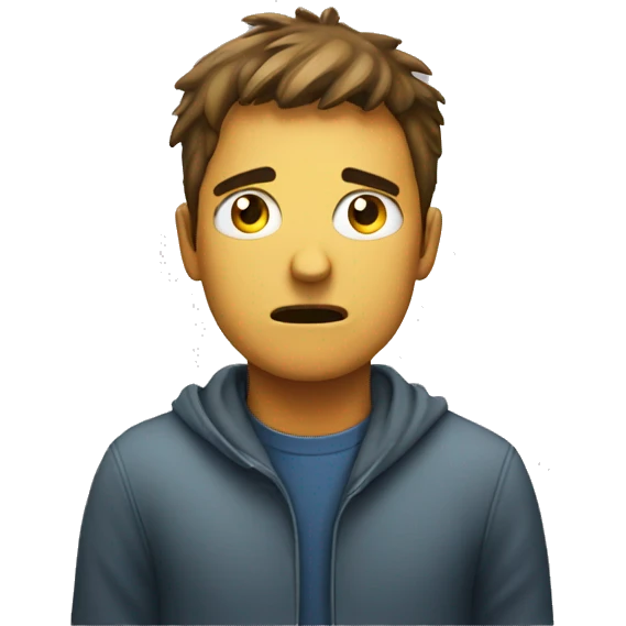 ignoring face emoji