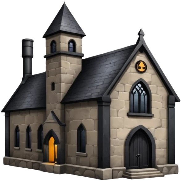 The dark distillery building emoji