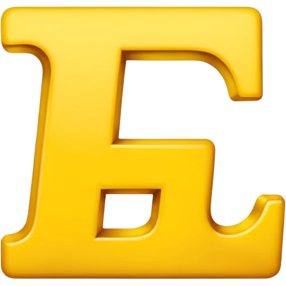 The Letter L emoji