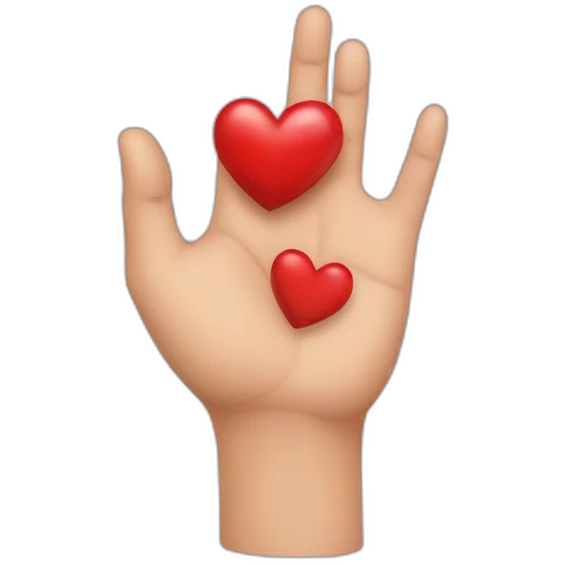 Mano Corazón  emoji