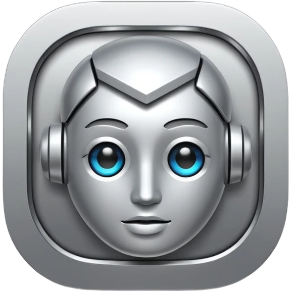 Create an emoji in which it is representing AI logo similarly like the logo of GPT but different completely different emoji