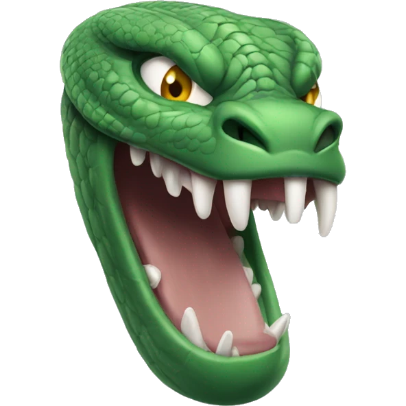 Cobra com bico emoji