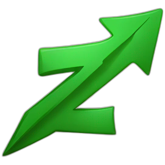 green arrow pointing up emoji