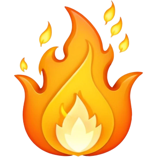 Magic flame  emoji