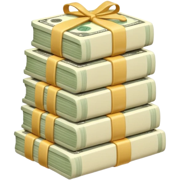 plain ivory money emoji