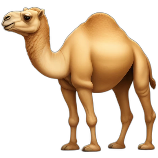 Absurdly-fat-camel emoji