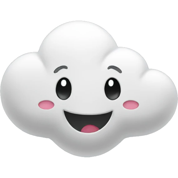 cloud laughing emoji