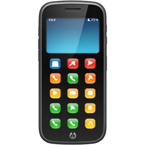 o celular do Motorola emoji