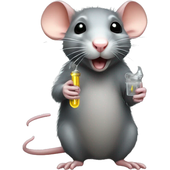 Rat avec ampoule emoji