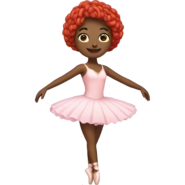 Ballerina arrabbiata emoji