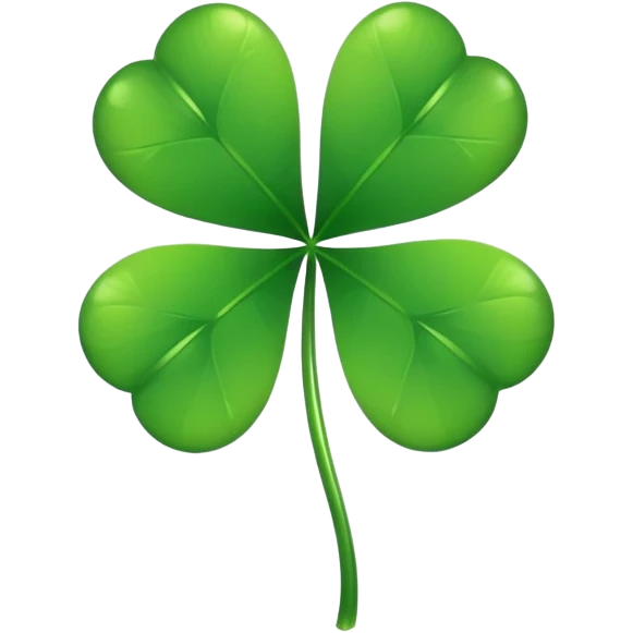 🍀 i need 5 life emoji