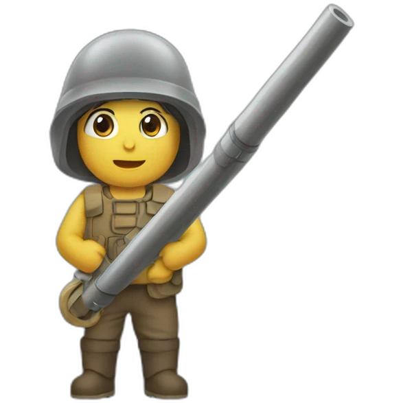 Mitrailleuse emoji