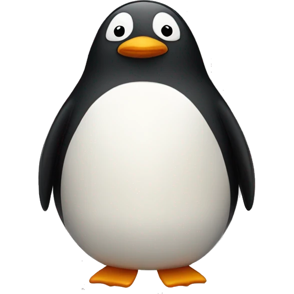 fat penguin emoji